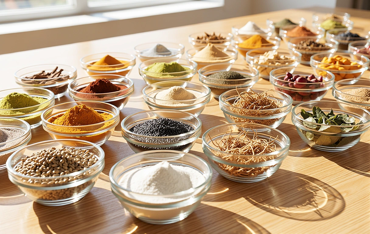 Natural supplement components