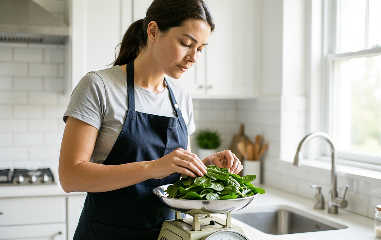 Nutritionist at work